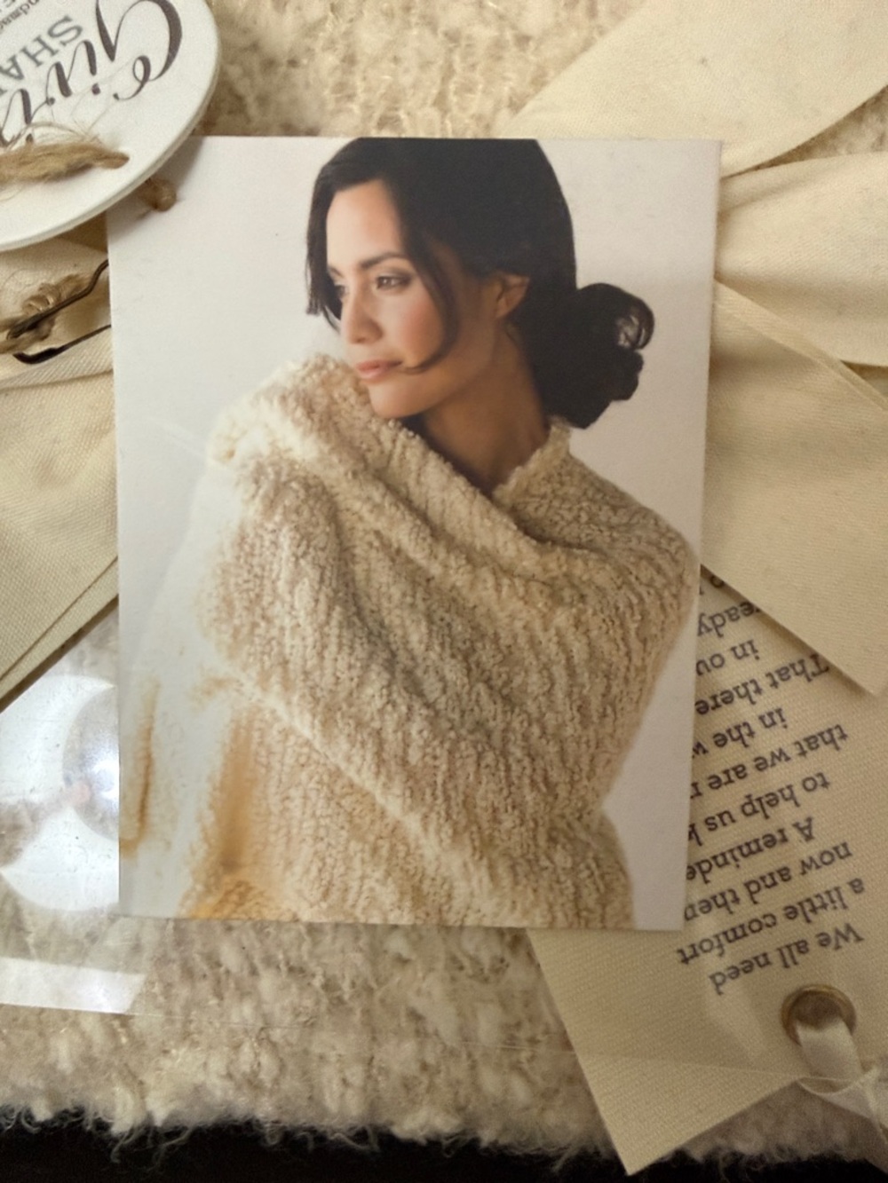 NWT Demdaco Giving Shawl